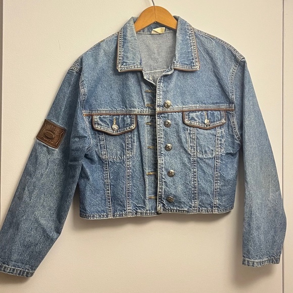 Jackets & Blazers - Vintage NILS "Moderne Classique" Denim Jacket